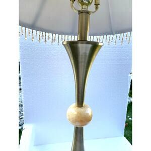 lamp mid-century modern by Paul Hanson or Laurel Lamp Company table